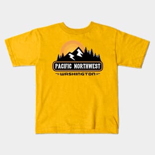 PNW Washington Kids T-Shirt